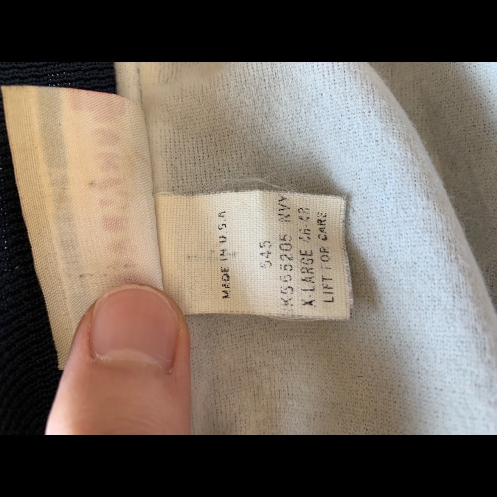 Made in USA, vintage Satin bomber XL - Picture 5 of 7